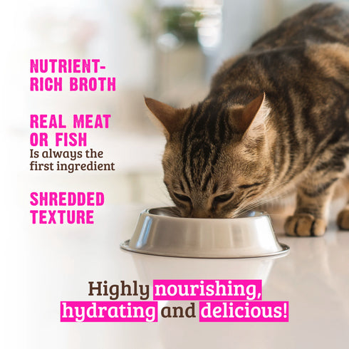 Rawz Shredded Wet Cat Food - Tuna & Salmon - 5.5oz Can