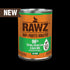 Rawz Wet Dog Food - 96% Chicken & Liver With Goats Milk - 12.5oz Can