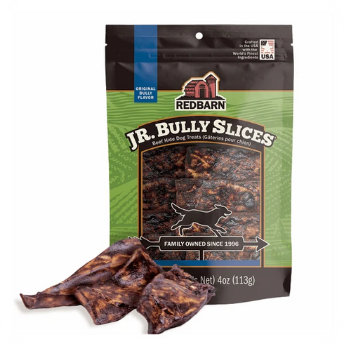 Redbarn Bully Jr Slices Dog Treats - Original - 4oz Bag