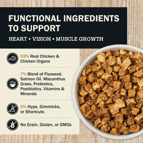 Redbarn Puppy Air Dried Dog Food - Chicken - 2.5oz Pouch