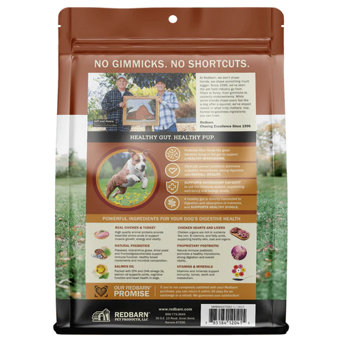 Redbarn Air Dried Powerfood Digestive Health Dog Food - Chicken & Turkey - 2.5oz Bag