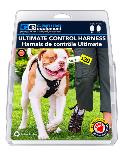 RC Pet Ultimate Control Harness - X-Large - Red