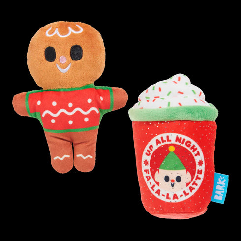 Bark Ginger Brew Crew Dog Toy - XS/S