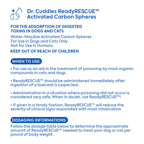 Dr. Cuddles ReadyRESCUE Lifesaving Tool For Pets 30lbs & Under - 3 Pack