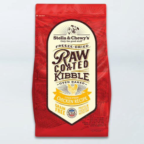 Stella & Chewy's Raw Coated Kibble Grain Free Dry Dog Food - Cage Free Chicken - 3.5lb Bag