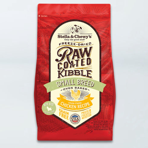 Stella & Chewy's Raw Coated Kibble Small Breed Grain Free Dry Dog Food - Cage Free Chicken - 3.5lb Bag
