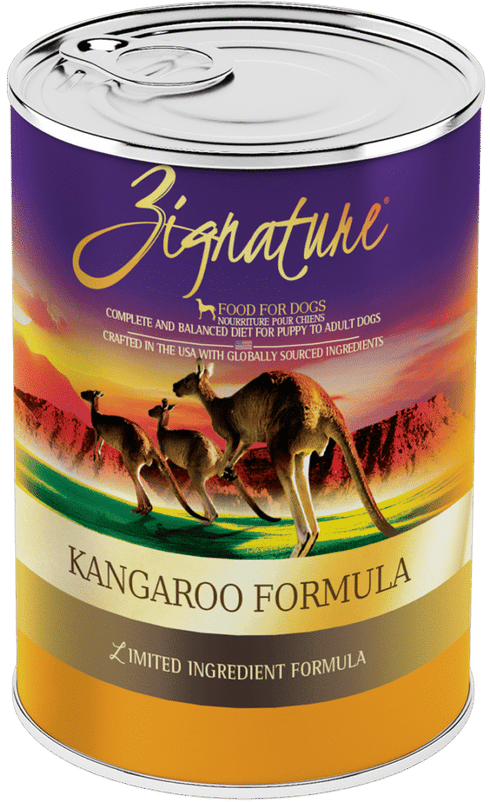 Zignature Wet Dog Food - Kangaroo - 13oz Can