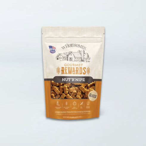 Wholesomes Rewards Gourmet Dog Treats - Nut'R'Nipz - 20lb Bulk Box