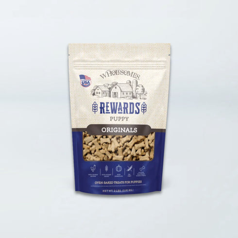 Wholesomes Puppy Rewards Biscuit Dog Treats - Original - 2lb Bag