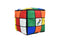 Multipet Rubik's Cube Plush Dog Toy - 4"