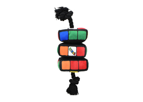 Multipet Rubik's Cube Rope Dog Toy - 12"