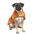 Chilly Dog Blanket Dog Coat - Medium - Rust Plaid