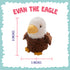 Snugarooz Evan the Eagle Dog Toy
