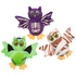 Snugarooz Halloween Baby Bats Dog Toys - 3 Pack