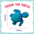 Snugarooz Tucker The Turtle Plush Dog Toy - 10"