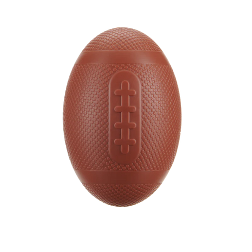 Bark Chompionship Football Durable Super Chewer Fetch Dog Toy