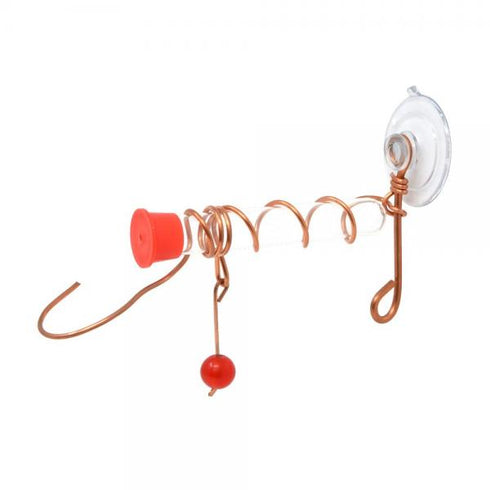 Gold Crest Window Wonder One Tube Hummingbird Feeder