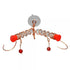 Gold Crest Window Wonder Copper Two Tube Hummingbird Feeder