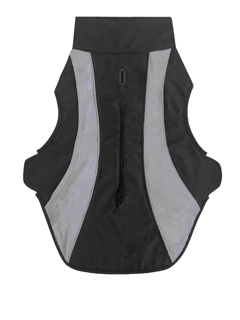 Bay Dog Saginaw Fleece 2.0 Dog Jacket - L - Black