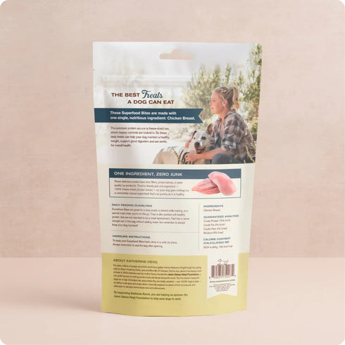 Badlands Ranch Superfood Bites Air Dried Dog Treats - Chicken - 4oz Pouch