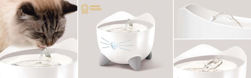 Catit Pixi Cat Water Fountain Stainless Steel Top