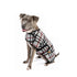 Chilly Dog Blanket Dog Coat - Medium - Steel Tartan Plaid