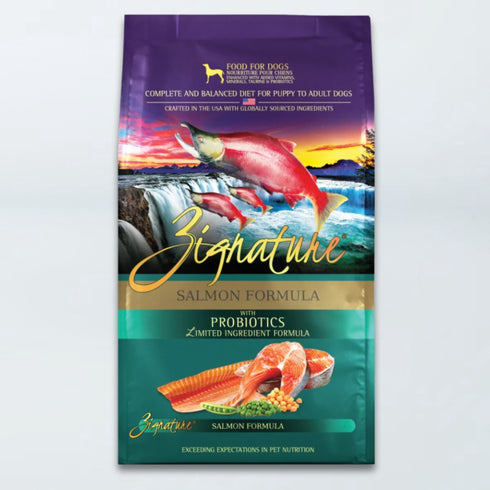 Zignature Original Dry Dog Food - Salmon - 4lb Bag