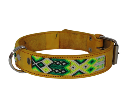 Tulum Handmade Cabo Collection Dog Collars - Assorted Colors - XL