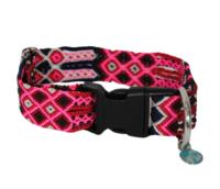 Tulum Handmade Quick Release Dog Collar - Assorted Colors - MD-LG