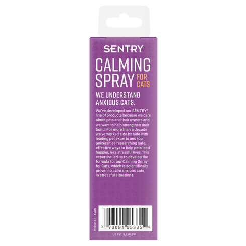 Sentry Calming Spray For Cats - 1.62oz Spray Bottle