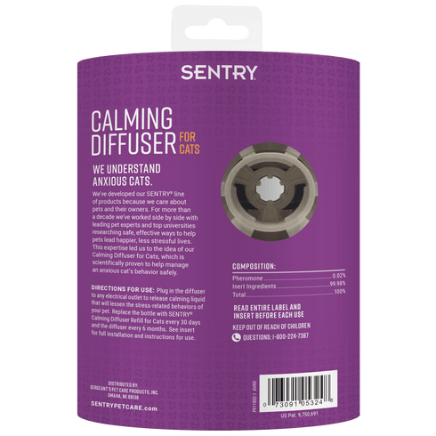 Sentry Calming Diffuser For Cats