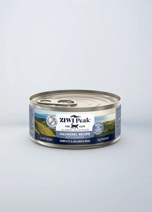 Ziwi Peak Wet Cat Food - Mackerel - 3oz Can