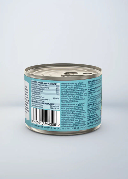 Ziwi Peak Wet Cat Food - Mackerel & Lamb - 6.5oz Can