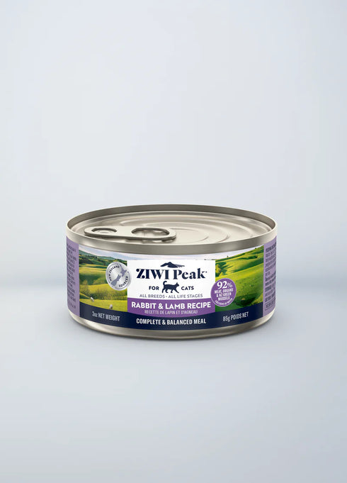 Ziwi Peak Wet Cat Food - Rabbit & Lamb - 3oz Can