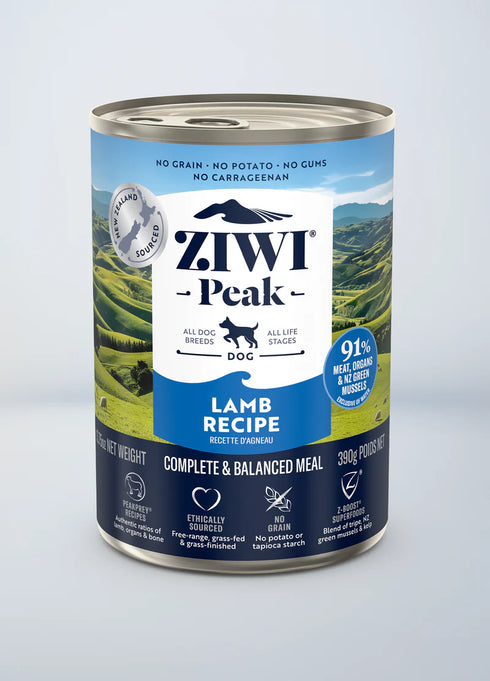 Ziwi Peak Wet Dog Food - Lamb - 13.75oz Can