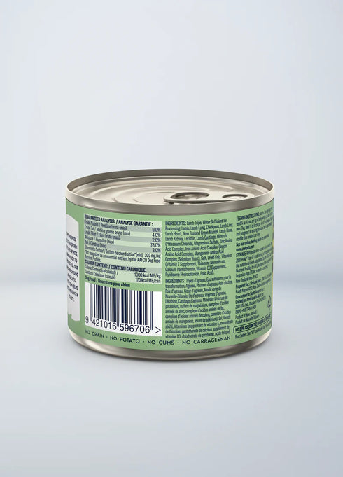 Ziwi Peak Wet Dog Food - Tripe & Lamb - 6oz Can