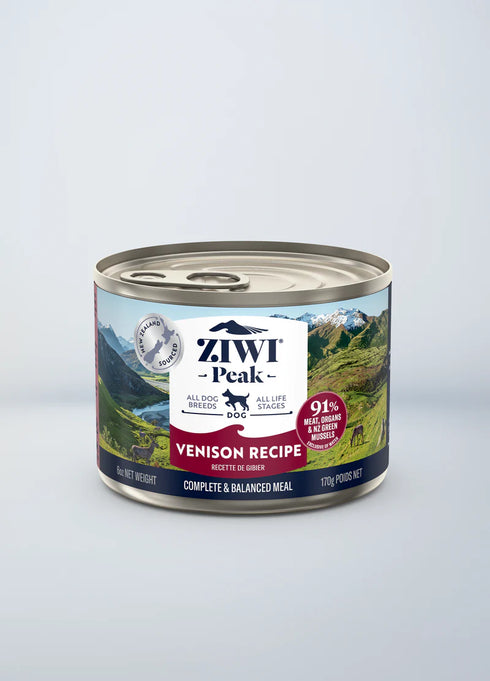 Ziwi Peak Wet Dog Food - Venison - 6oz Can