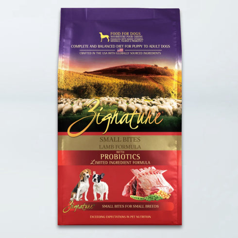 Zignature Small Bites Dry Dog Food - Lamb - 13lb Bag