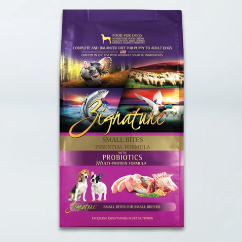 Zignature Zssential Formula Small Bites Dry Dog Food - Multi-Protein - 12.5lb Bag