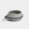 Cleverpup Nomad Collapsible Travel Dog Bowl - Small - Grey