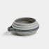 Cleverpup Nomad Collapsible Travel Dog Bowl - Small - Grey