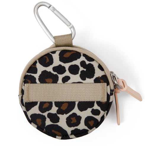 Cleverpup Snackpack Double Insulated Dog Treat Pouch - Leopard