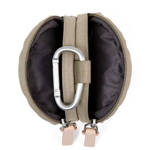 Cleverpup Snackpack Double Insulated Dog Treat Pouch - Leopard