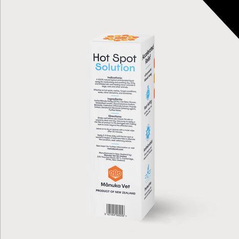 Mānuka Vet Hot Spot Solation 1oz Bottle