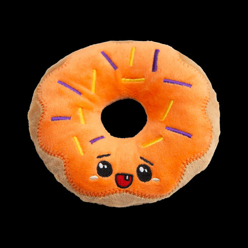 Snugarooz Spooky Donut Dog Toy - Orange