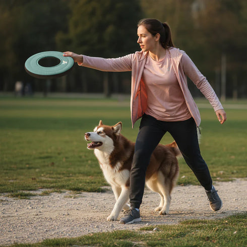 Olly Dog Super Flyer Dog Flying Disc - Surf