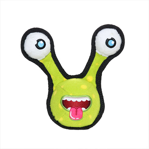 Tuffy's Aliens Alien Ball Green 2 Eye Dog Toy