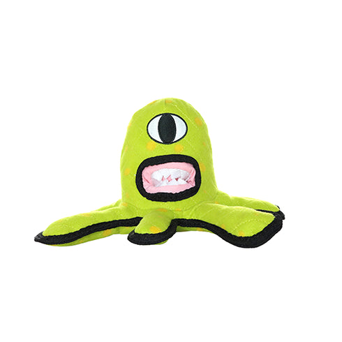 Tuffy's Alien Dog Toy - Green