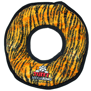Tuffy's Mega Ring Dog Toy - Tiger