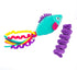 ThoozyPet Fish & Felt Spiral Cat Toy - 2 Pack